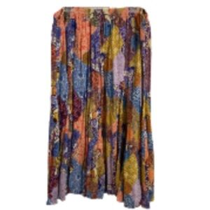 EUC Multiples Multicolor Skirt Size 1X